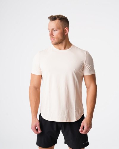 Camiseta Nvgtn Pulse Fitted Tee Hombre Blancas Argentina | 1754-7DI