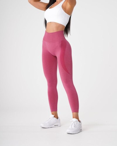 Leggins Nvgtn Contour Seamless Leggings Mujer Rosas Argentina | 1416-XUW