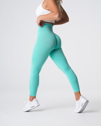 Leggins Nvgtn Contour Seamless Leggings Mujer Verde Menta Argentina | 1950-E5J