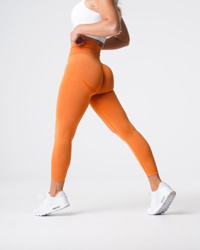 Leggins Nvgtn Curve Seamless Leggings Mujer Naranjas Argentina | 1582-WFF