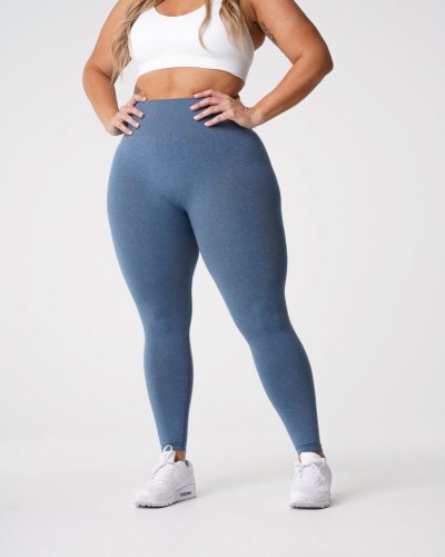 Leggins Nvgtn NV Seamless Leggings Mujer Azules Argentina | 1782-88J