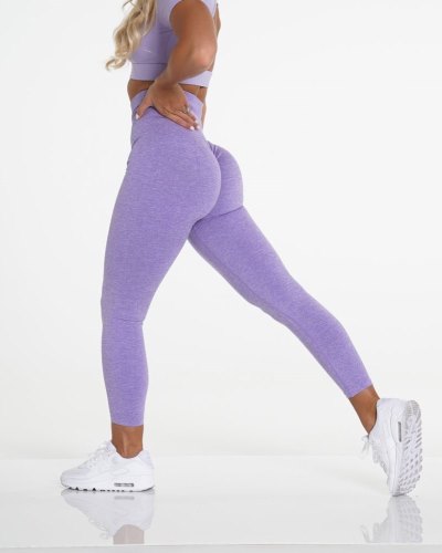 Leggins Nvgtn Scrunch Seamless Leggings Mujer Moradas Argentina | 1189-R5B