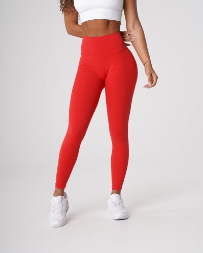 Leggins Nvgtn Signature 2.0 Leggings Mujer Rojas Argentina | 1968-FM7